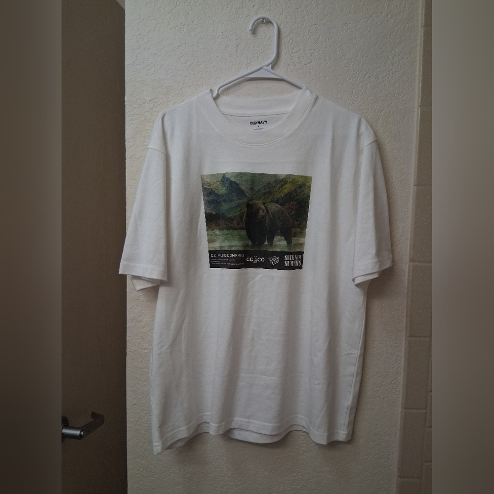 White Graphic T-Shirt